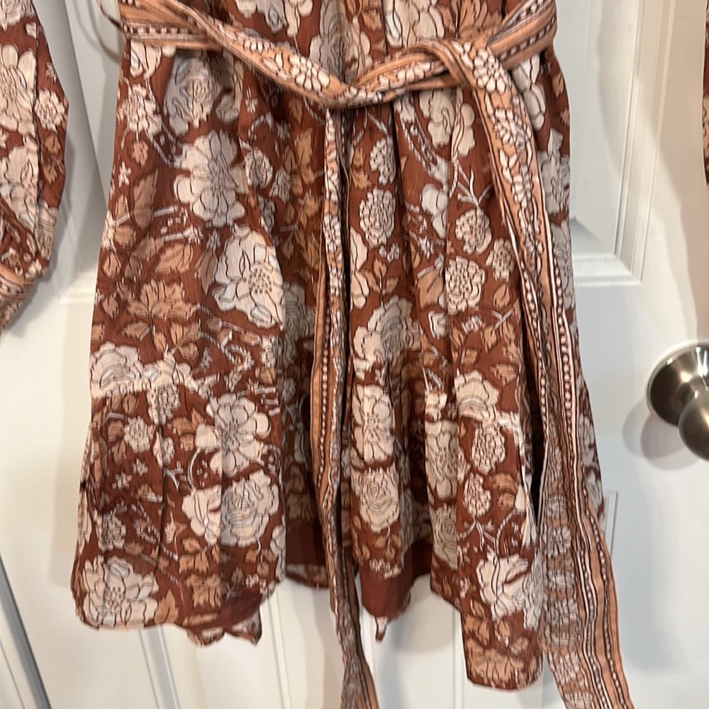 Cleobella Lennox Mini Dress Rhada Block Print Size Small - Picture 3 of 8